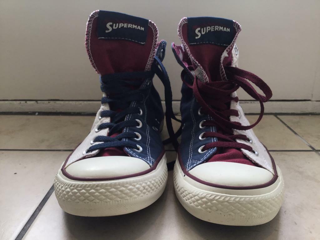 converse limited edition superman